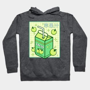 Kawaii Apple Juice Box Cute Juice Lover Hoodie